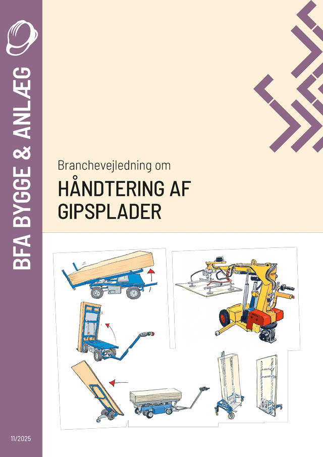 Forhåndsvisning af produktet Håndtering af gipsplader