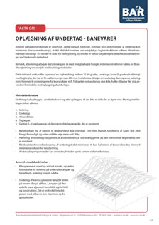 Forhåndsvisning af produktet Oplægning af undertag – banevarer