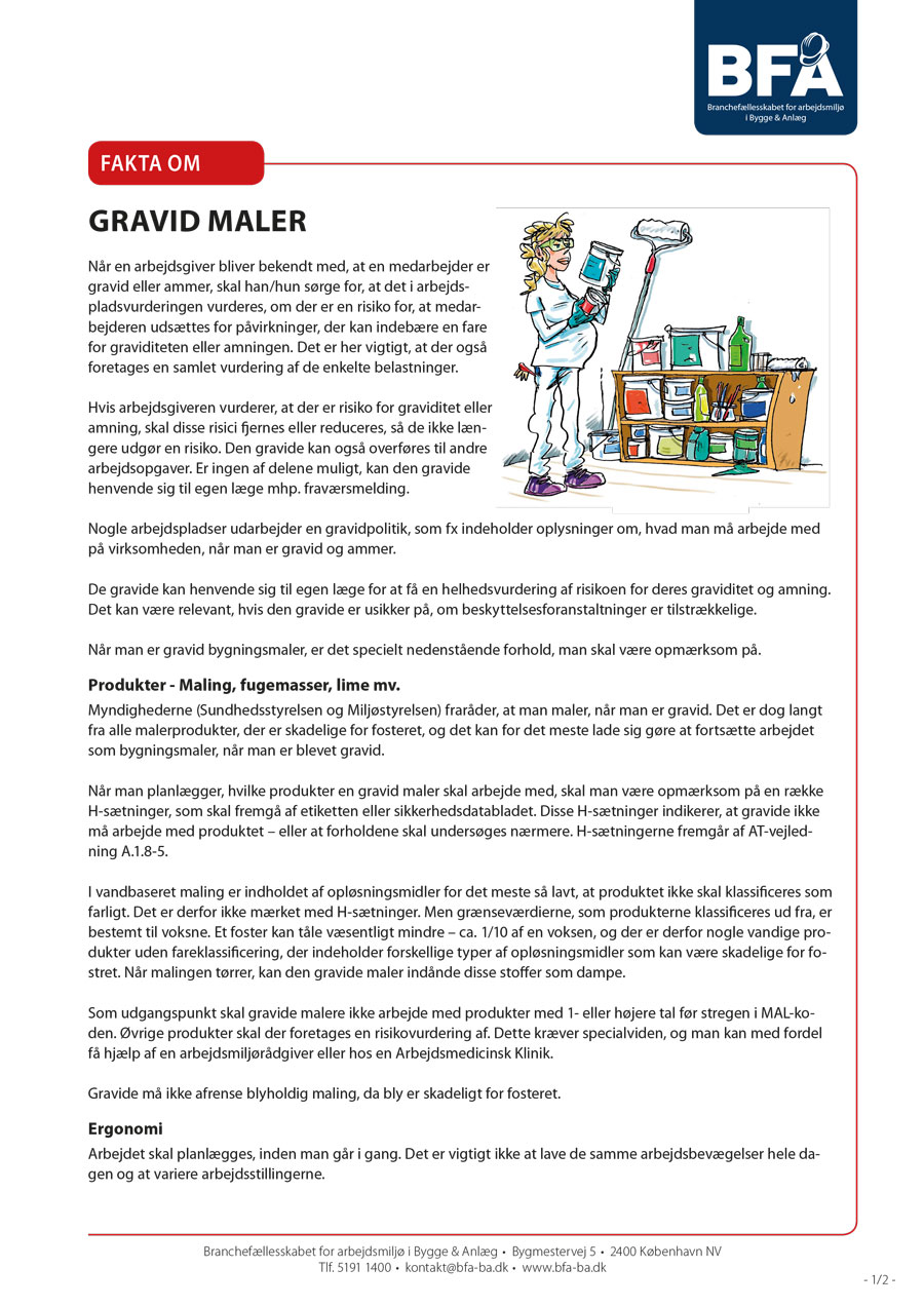 Forhåndsvisning af produktet Gravid maler