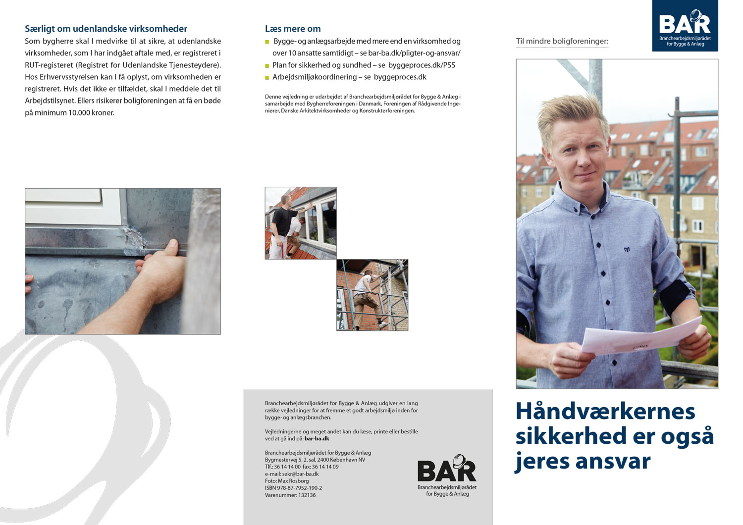 Forhåndsvisning af produktet Håndværkernes sikkerhed er også jeres ansvar – boligselskaber