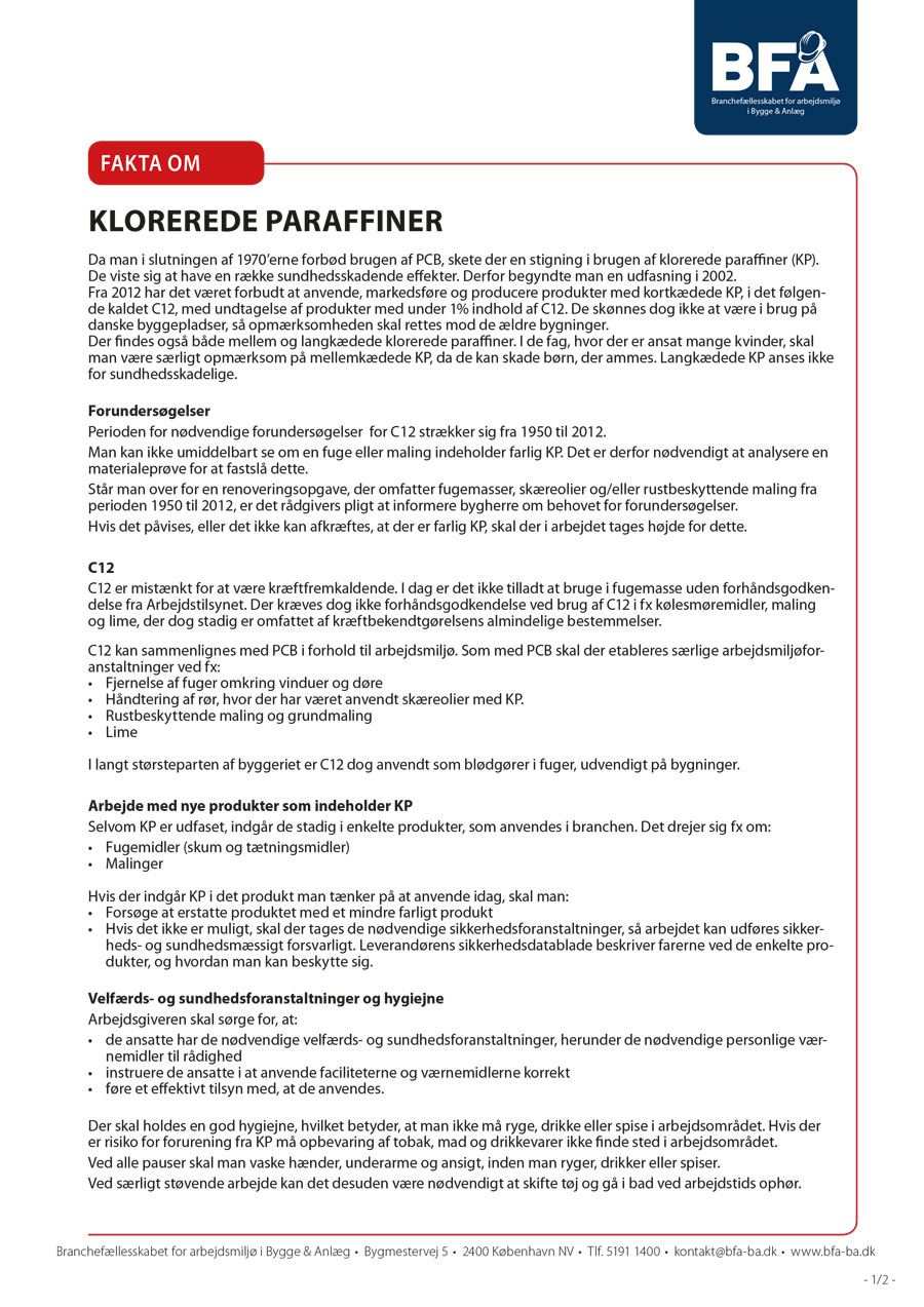 Forhåndsvisning af produktet Klorerede paraffiner