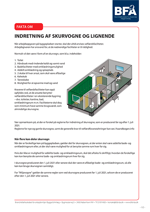 Forhåndsvisning af produktet Indretning af skurvogne og lignende