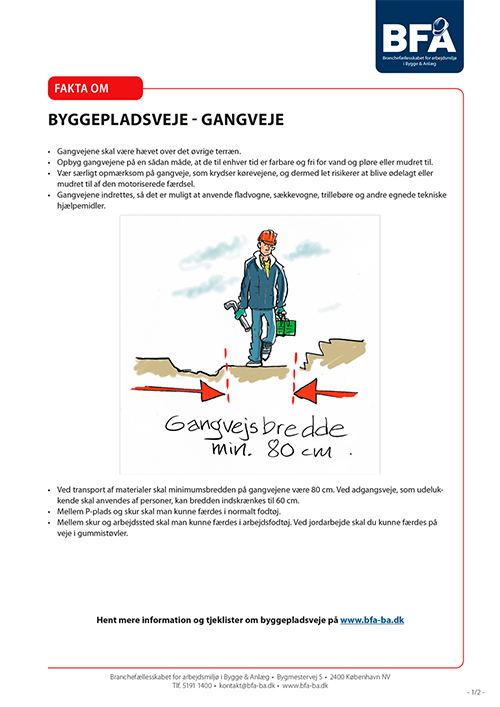 Forhåndsvisning af produktet Byggepladsveje – gangveje